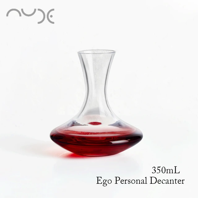 【NUDE】Ego Personal Decanter 無鉛水晶個人份專業手工醒酒器 350mL(水晶醒酒器 手工玻璃 醒酒壺)