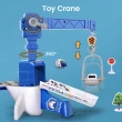 【CUTE STONE】仿真聲光警察運輸飛機玩具15件組(飛機玩具)