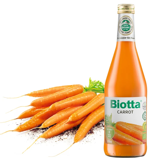 【Biotta 百奧維他】胡蘿蔔汁500mlx6瓶