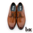 【bac】超輕量系列 自信綁帶輕量真皮紳士鞋(棕色)