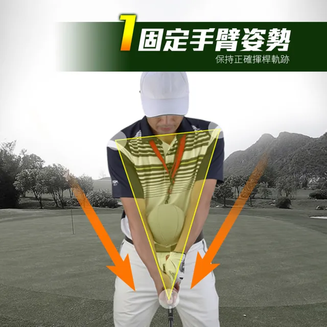 【AD-ROCKET】高爾夫揮桿姿勢矯正器智慧球/高爾夫姿勢矯正/高爾夫練習器
