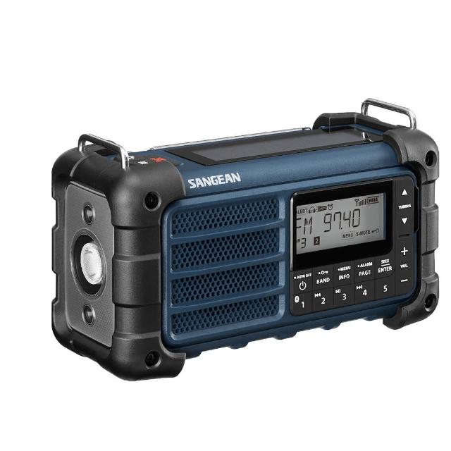 【SANGEAN 山進】SANGEAN 調幅/調頻/藍牙 防災收音機(MMR-99)