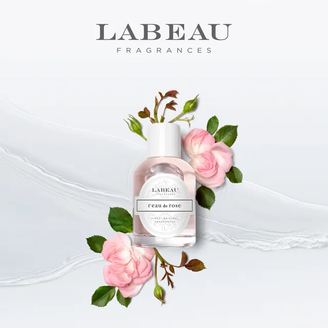 【LABEAU】純淨花園玫瑰淡香水禮盒(專櫃公司貨)