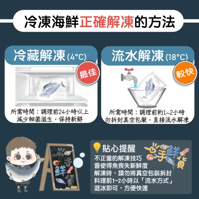 【一手鮮貨】【1號】臺灣野生秋刀魚(6包組/單包3-5隻)