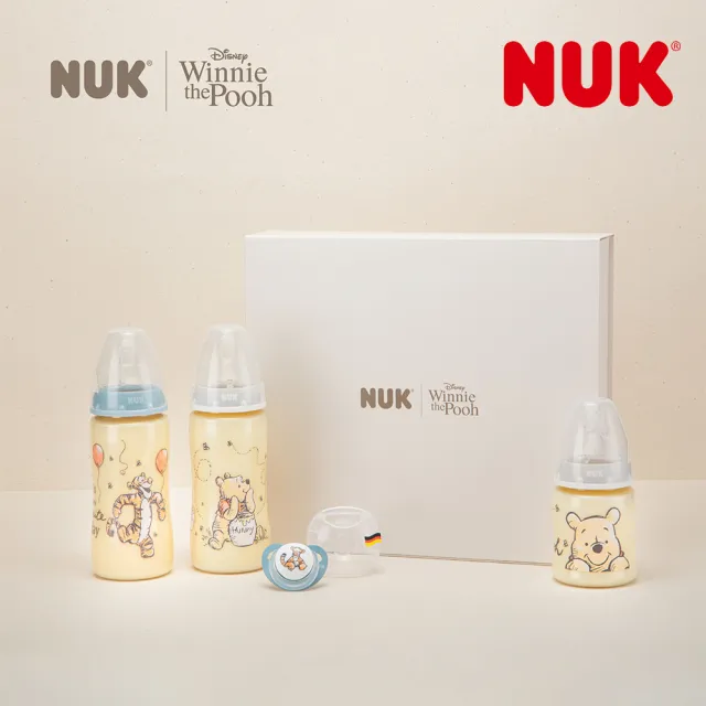 【NUK 官方直營】NUK x Disney小熊維尼聯名新生兒禮盒