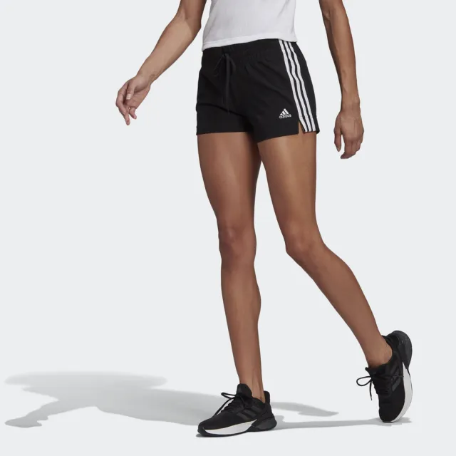 【adidas 愛迪達】ESSENTIALS 運動短褲 女 GM5523