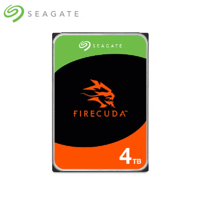 【SEAGATE 希捷】FireCuda 4TB 3.5吋 7200轉 256MB 桌上型 內接硬碟(ST4000DX005)