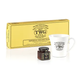 【TWG Tea】皇家烏龍茶饗宴禮物組(手工純棉茶包 15包/盒+果醬+馬克杯 謝師禮)