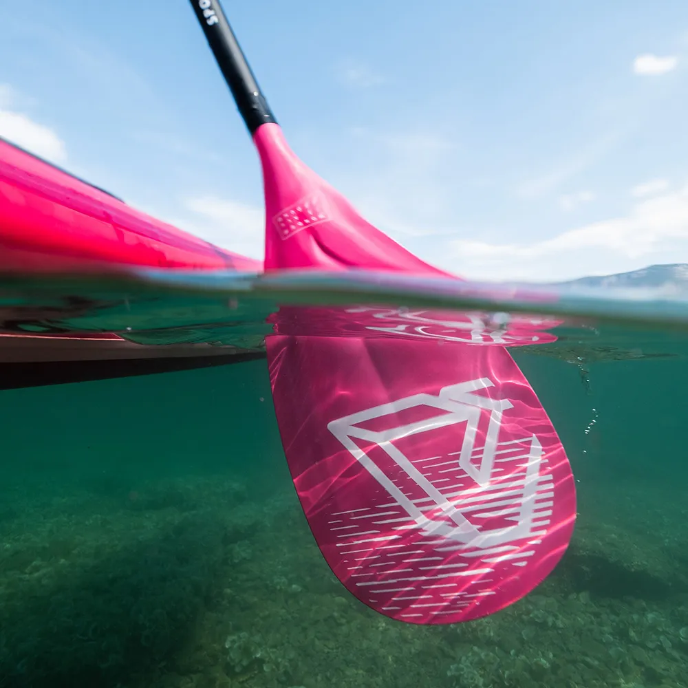 【Aqua marina】Sports III Coral 可調鋁合金船槳 B0303624(三節式 配件 備品 SUP 立槳 站浪板 划槳)