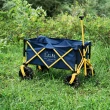 【Outdoorbase】英國聯名設計款｜小黃牛裝備拖車(戶外露營拉車 露營裝備車)
