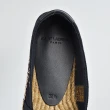 【Saint Laurent Paris】可愛字體LOGO經典草編鞋(男款/黑)