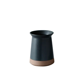 【Kinto】CLK-211陶瓷餐具收納筒6cm-黑