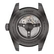 【TISSOT 天梭】官方授權 PRS 516 賽車機械錶-黑/42mm 送行動電源 畢業禮物(T1314303605200)