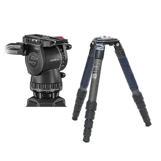 【Sachtler 沙雀】FSB8 markII 攝錄影油壓雲台 + AOKA TKPRO 425C 飛羽攝錄影(總代理公司貨)