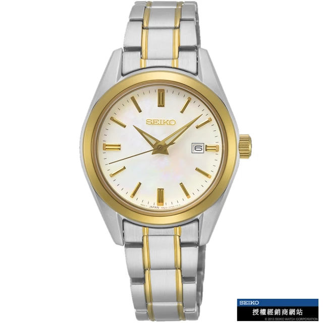 SEIKO 精工 典雅大方簡約時尚女錶 指針錶 手錶 禮物(6N22-00K0GS/SUR636P1)