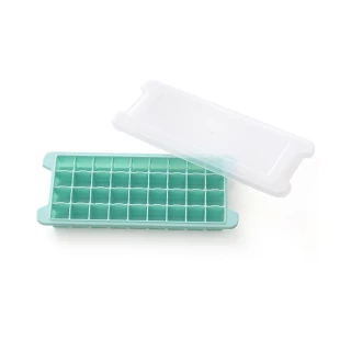 【小茉廚房】矽膠 附蓋 製冰盒 製冰模具(三色任選-36格)