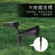 【KINYO】太陽能LED投射燈2入組(造景燈/庭園燈/戶外燈 GL-5130)