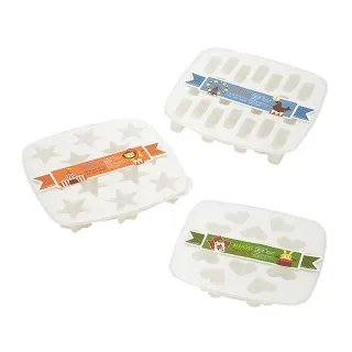 【台隆手創館】KEYTOSS  ICE環保附蓋製冰盒(冰柱/星星/愛心)