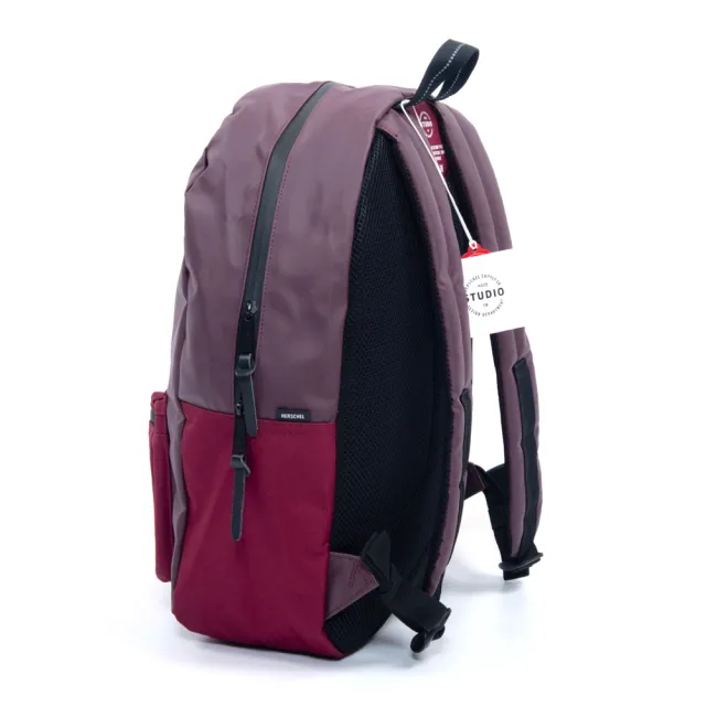 【Herschel】雙11 Ruskin 高階 Studio 酒紅 紅色 防水包 布 防水包 拉鍊 豬鼻 聚酯纖維 防水包 