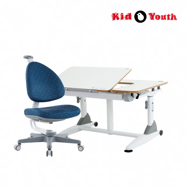 【Kid2Youth 大將作】G6C+XS成長書桌椅-BABO椅(桌椅組 桌板升級款)
