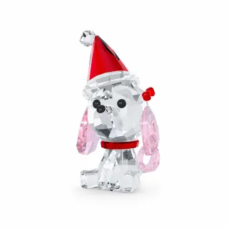 【SWAROVSKI 官方直營】Holiday Cheers貴婦犬 交換禮物