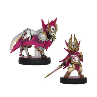 【Nintendo 任天堂】Switch amiibo 魔物獵人 崛起：破曉 加爾克 爵銀龍犬 / 艾路 爵銀龍貓(二選一)