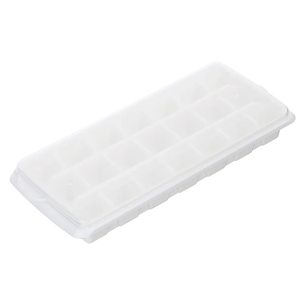 【KEYWAY 聯府】附蓋21格衛生製冰盒-4入(MIT台灣製造)