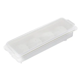 【KEYWAY 聯府】鑽石冰塊4格製冰盒-4入(附蓋 MIT台灣製造)