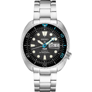 【SEIKO 精工】PROSPEX Prospex PADI 海龜潛水200M聯名款機械錶(SRPG19K1/4R36-06Z0I)