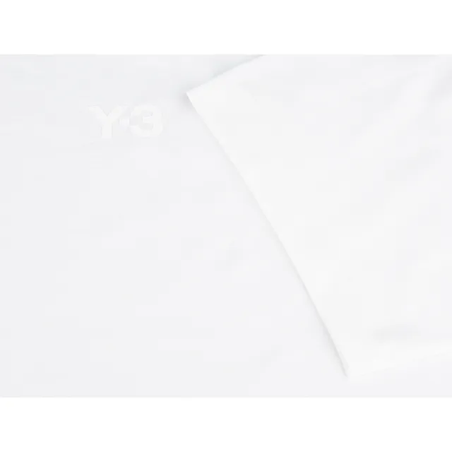 【Y-3 山本耀司】Y-3 M CH1 SS TEE白字小LOGO棉質圓領短袖T恤(男款/白)