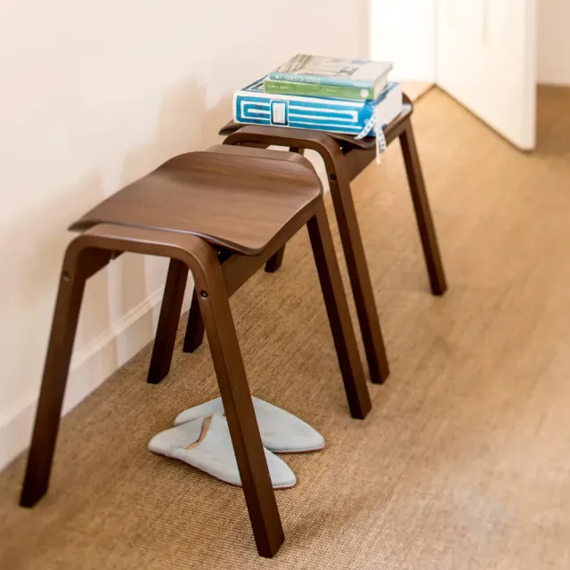 【DAIMARU 大丸家具】BELL貝魯疊凳-2色可選(椅凳)