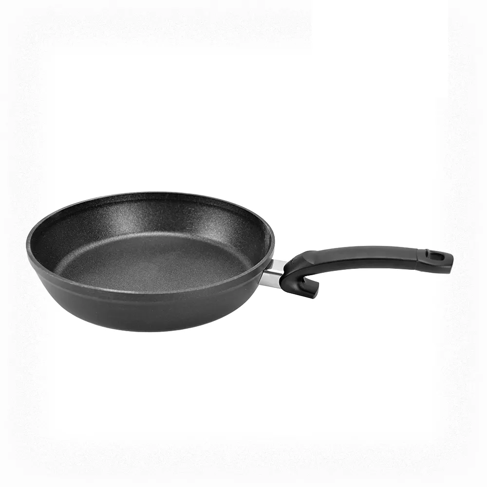 【Fissler】碳矽隕石不沾平底鍋 加高型 24cm(Adamant Comfort)