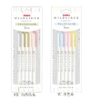 【ZEBRA 斑馬牌】WKT7 雙頭螢光筆 2022全新顏色上市(wkt7)