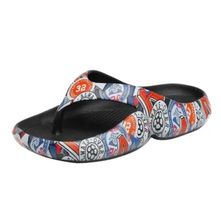 【帕格尼尼paganini】輕盈防滑個性時尚夾腳拖/人字拖/涼鞋(嘻哈風C款)