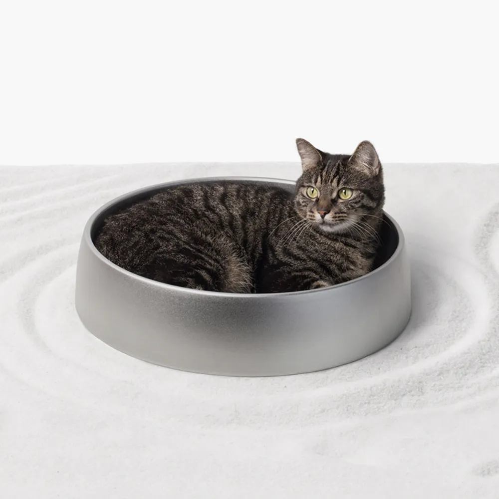 【pidan】貓鍋寵物窩 - 枯山水款 夏日寵物窩 讓貓沉睡在安寧中(日本式園林、畫形式 修一個沉靜)