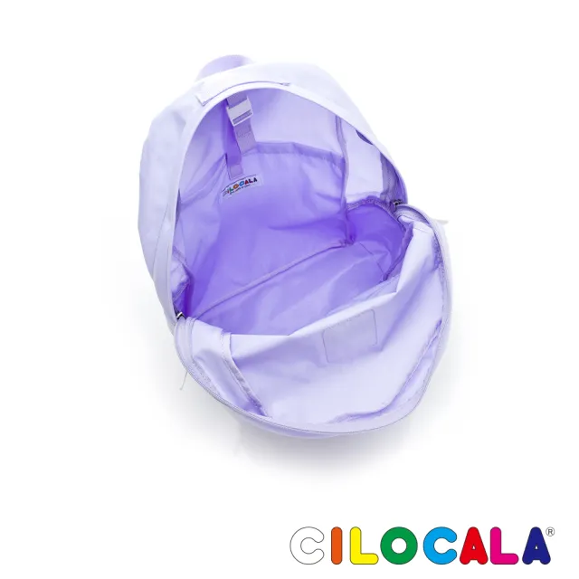 【CILOCALA】亮彩尼龍防潑水後背包-中大包(薰衣草紫/新尺寸)