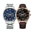 【CITIZEN 星辰】GENTS光動能月相盈虧藍寶石鋼帶錶-藍錶面42.0mm(AP1050-81L/AP1059-19E)