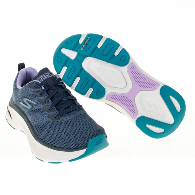 【SKECHERS】女鞋 慢跑系列 GO RUN MAX CUSHIONING ARCH FIT 寬楦款(128308WNVY)