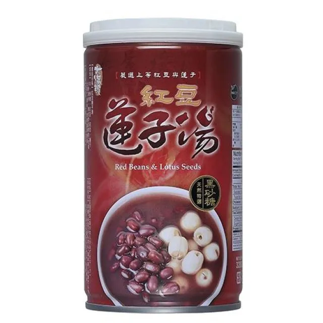 【名屋】紅豆蓮子湯320g*6入