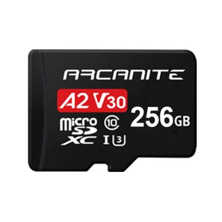 【ARCANITE】256GB MicroSDXC U3 V30 A2 記憶卡
