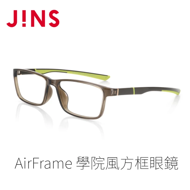 JINS JINS AirFrame 學院風方框眼鏡(AMRF21S171)