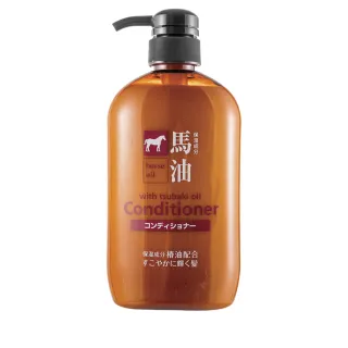 【日本 熊野】馬油 無矽靈 潤髮乳 600ml