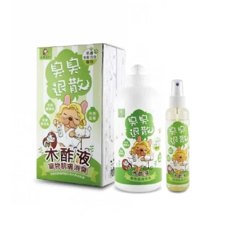 【木酢達人】寵物肌膚消臭木酢液 500g+噴霧空瓶-2入組 （DA-02）(消臭噴劑)