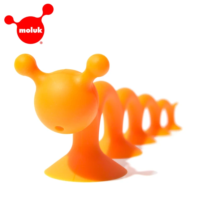 【瑞士 Moluk】開放式創意玩具 Oogi麻吉好朋友-大橘蟲(創意玩具/戲水玩具/幼兒感統玩具)