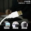 【明沛】5W LED USB 彎管夾燈(夾式設計-兩段調光-USB供電-MP7535)