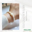 【Naluxe】硨磲 菩提九尾狐仙 設計款開運手鍊(稀有金絲硨磲 天然有機寶石 佛教七寶)