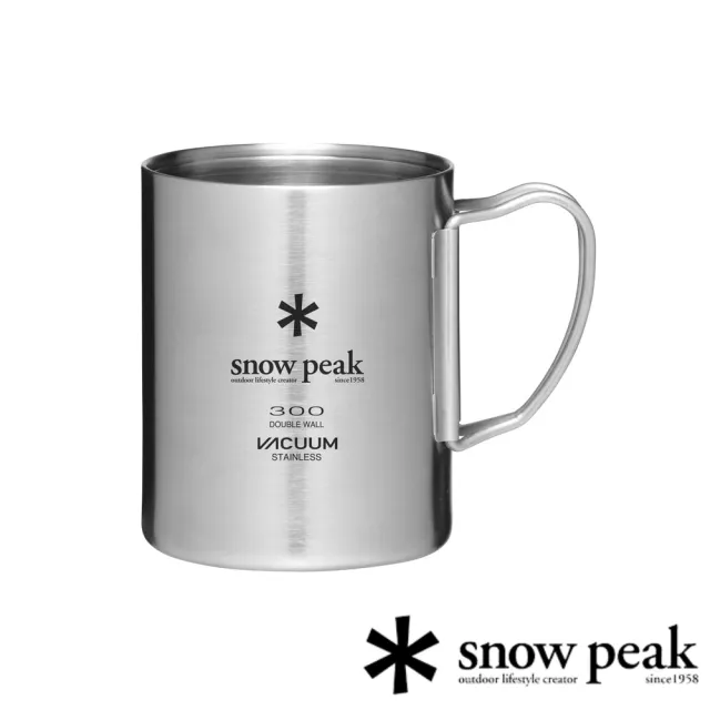 【Snow Peak】不鏽鋼真空馬克杯300 MG-213(MG-213)
