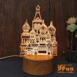 【iSFun】立體雕刻桌上圓實木3D療癒造型夜燈 4款可選(聖誕節/情人節/生日/送禮)