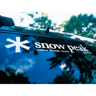 【Snow Peak】汽車貼紙 大 2入(NV-004)