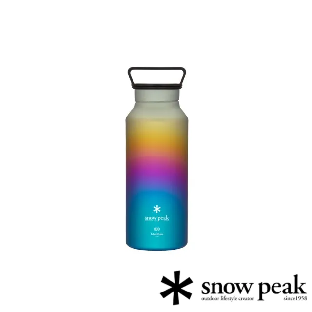 【Snow Peak】鈦金屬瓶800彩色 TW-800-RA(TW-800-RA)